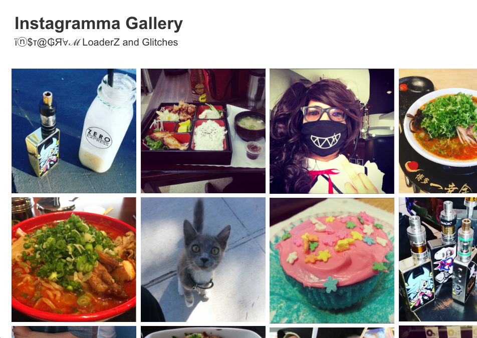 Instagramma Gallery